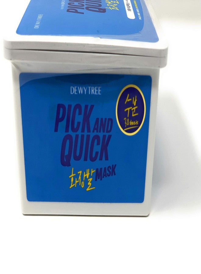 Dewytree Pick and Quick Refreshing Aqua Mask, 30 Sheets, 13.40 oz (380 g) - Image 5